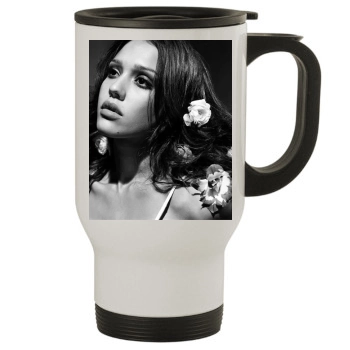 Jessica Alba Stainless Steel Travel Mug