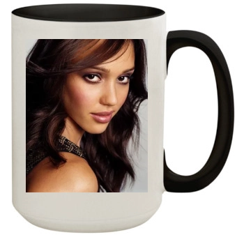 Jessica Alba 15oz Colored Inner & Handle Mug