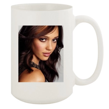 Jessica Alba 15oz White Mug