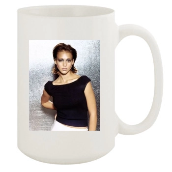 Jessica Alba 15oz White Mug