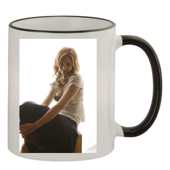 Jessica Alba 11oz Colored Rim & Handle Mug