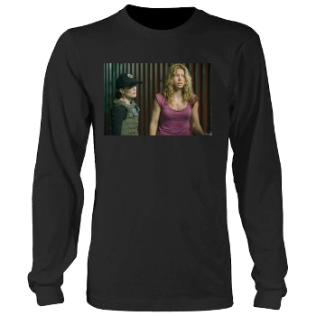 Jessica Biel Men's Heavy Long Sleeve TShirt