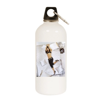 The Pussycat Dolls White Water Bottle With Carabiner