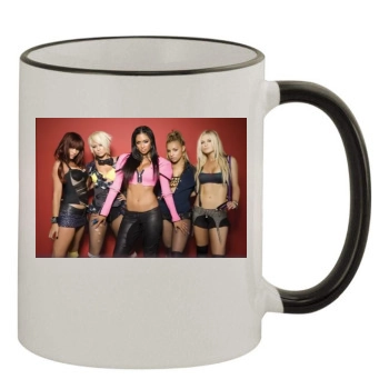 The Pussycat Dolls 11oz Colored Rim & Handle Mug