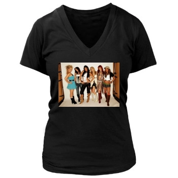 The Pussycat Dolls Women's Deep V-Neck TShirt