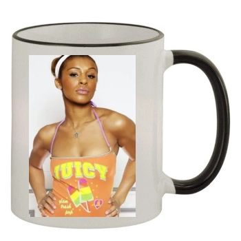 The Pussycat Dolls 11oz Colored Rim & Handle Mug