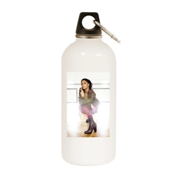 The Pussycat Dolls White Water Bottle With Carabiner