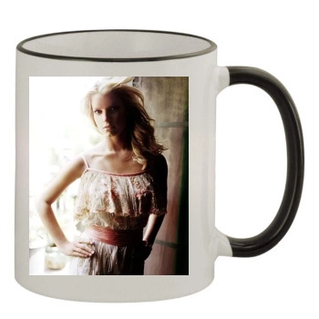 Jessica Simpson 11oz Colored Rim & Handle Mug