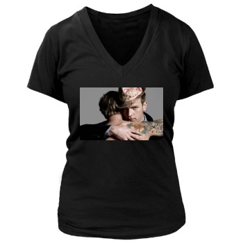 Ewan McGregor Women's Deep V-Neck TShirt