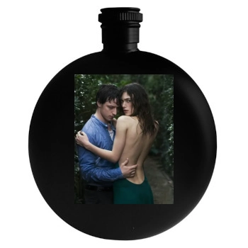 James Mcavoy Round Flask