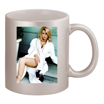 Jessica Simpson 11oz Metallic Silver Mug