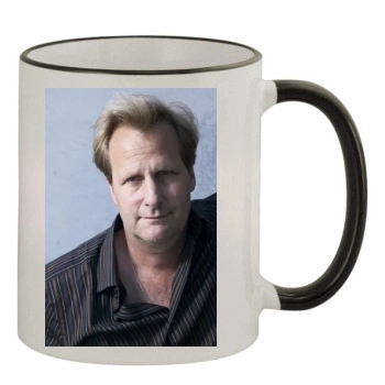 Jeff Daniels 11oz Colored Rim & Handle Mug