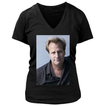 Jeff Daniels Women's Deep V-Neck TShirt