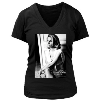 Jessica Simpson Women's Deep V-Neck TShirt