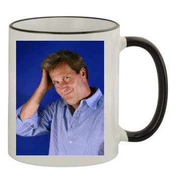 Jeff Daniels 11oz Colored Rim & Handle Mug