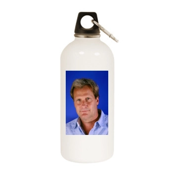 Jeff Daniels White Water Bottle With Carabiner