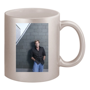 Jeff Daniels 11oz Metallic Silver Mug