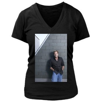 Jeff Daniels Women's Deep V-Neck TShirt