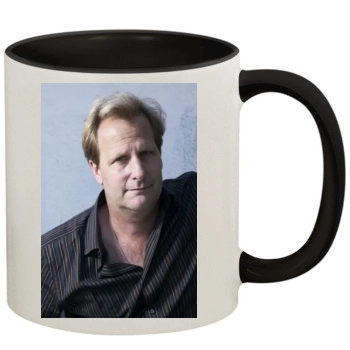 Jeff Daniels 11oz Colored Inner & Handle Mug