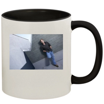 Jeff Daniels 11oz Colored Inner & Handle Mug