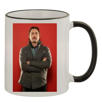 Luke Wilson 11oz Colored Rim & Handle Mug