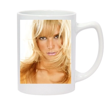 Jessica Simpson 14oz White Statesman Mug