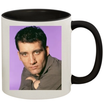 Clive Owen 11oz Colored Inner & Handle Mug