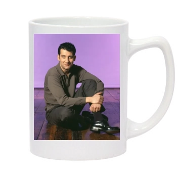 Clive Owen 14oz White Statesman Mug