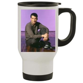 Clive Owen Stainless Steel Travel Mug