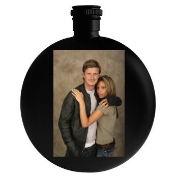 David Beckham Round Flask