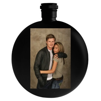 David Beckham Round Flask