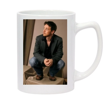 James Mcavoy 14oz White Statesman Mug