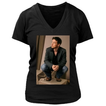 James Mcavoy Women's Deep V-Neck TShirt