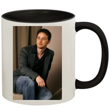 James Mcavoy 11oz Colored Inner & Handle Mug