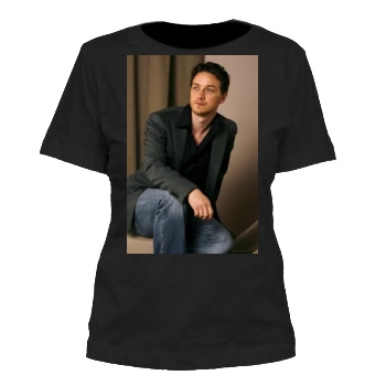 James Mcavoy Women's Cut T-Shirt