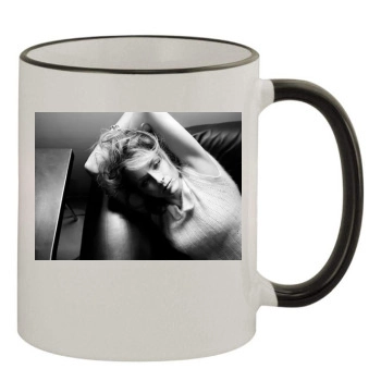 Jodie Foster 11oz Colored Rim & Handle Mug