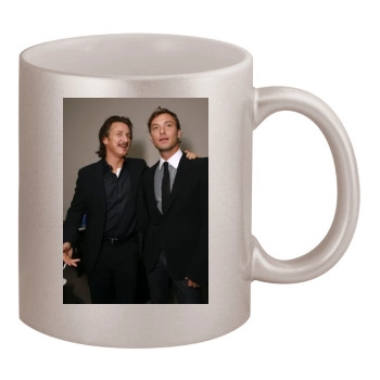 Jude Law 11oz Metallic Silver Mug