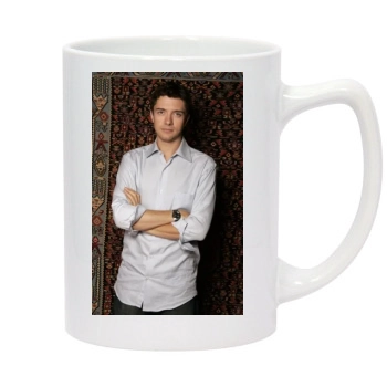 Topher Grace 14oz White Statesman Mug