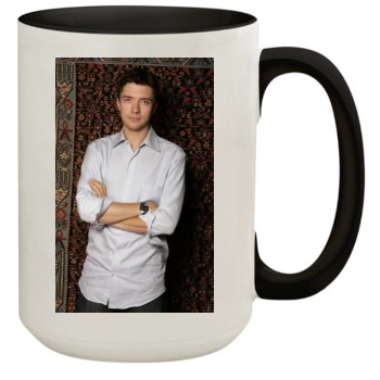 Topher Grace 15oz Colored Inner & Handle Mug