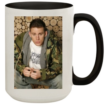 Channing Tatum 15oz Colored Inner & Handle Mug