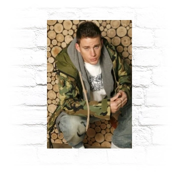 Channing Tatum Metal Wall Art