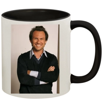 Christian Slater 11oz Colored Inner & Handle Mug