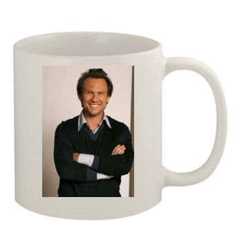 Christian Slater 11oz White Mug