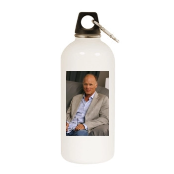 Ed Harris White Water Bottle With Carabiner