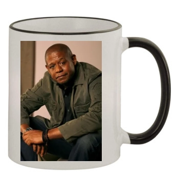 Forest Whitaker 11oz Colored Rim & Handle Mug