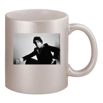 John Travolta 11oz Metallic Silver Mug