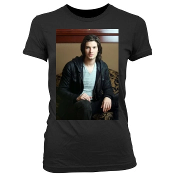 Ben Barnes Women's Junior Cut Crewneck T-Shirt