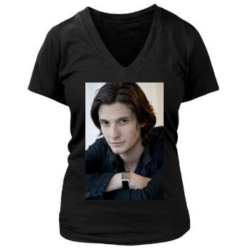 Ben Barnes Women's Deep V-Neck TShirt