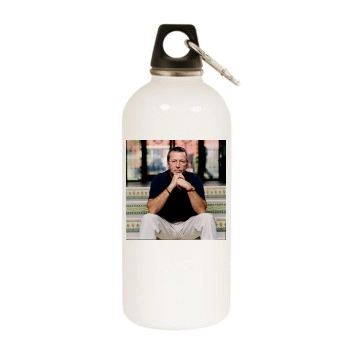 Eric Clapton White Water Bottle With Carabiner