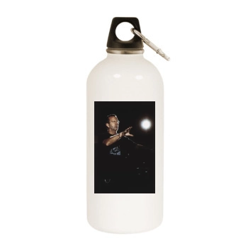 Eric Clapton White Water Bottle With Carabiner